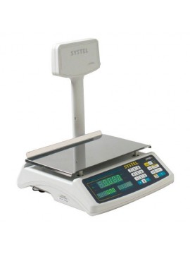 Balanza Comercial Digital 31Kg Con Mástil Croma